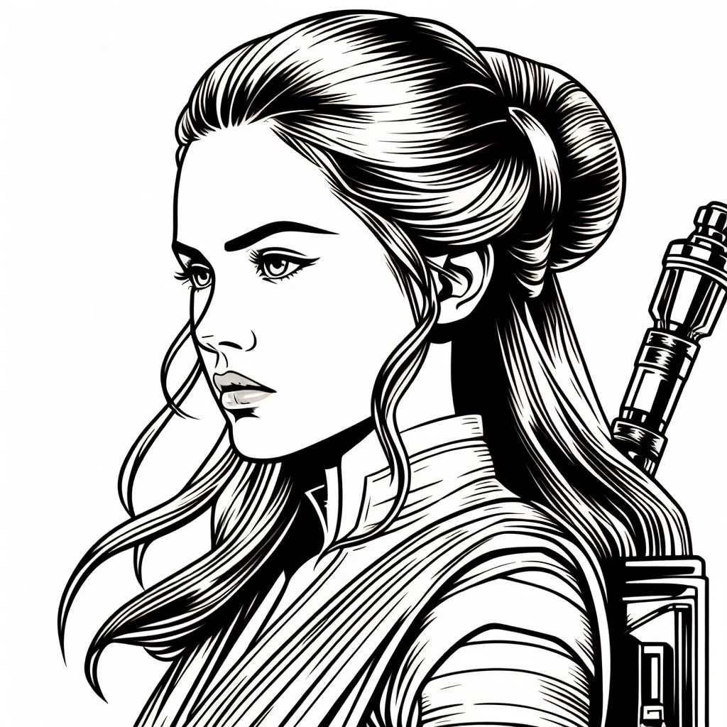 Colorindo star wars