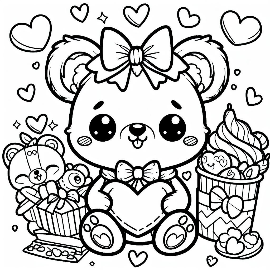Coloring dia dos namorados
