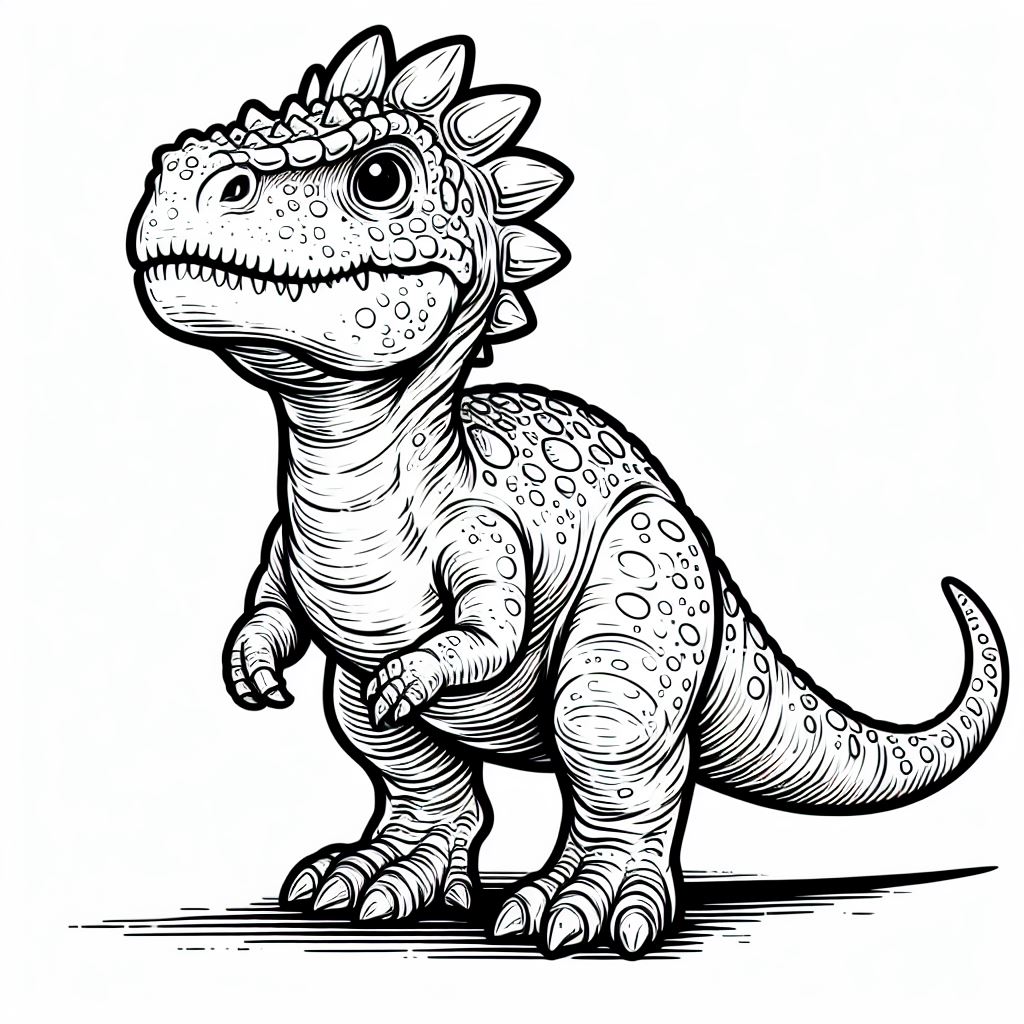 Coloring dinossauros