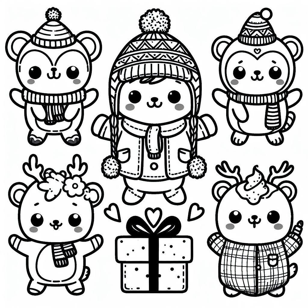 Coloring fofas