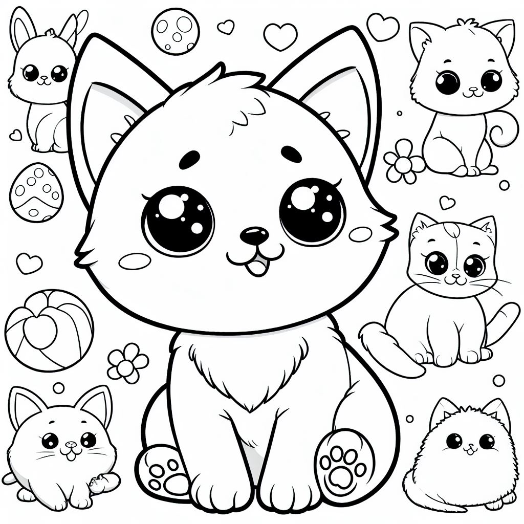 Coloring gatinho