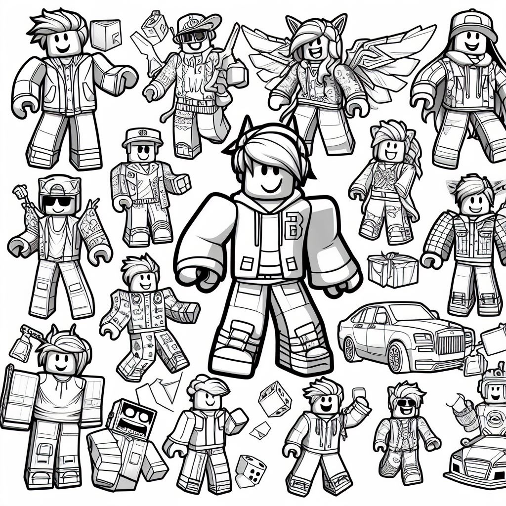 Coloring roblox