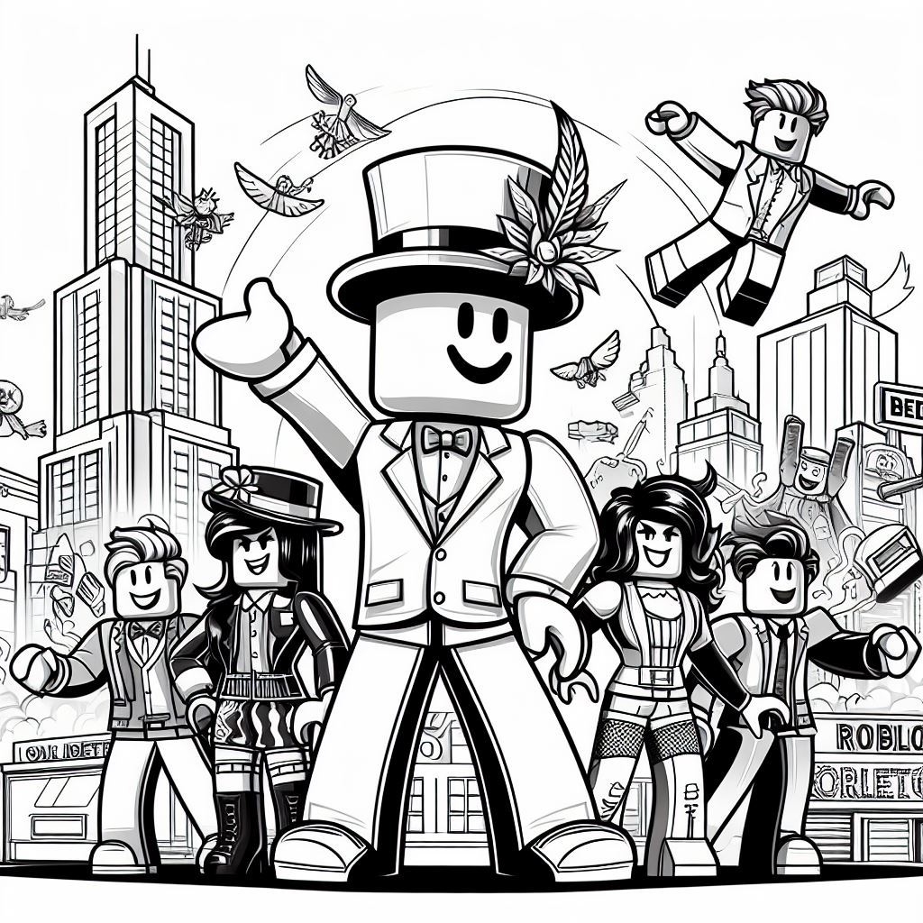 Coloring roblox