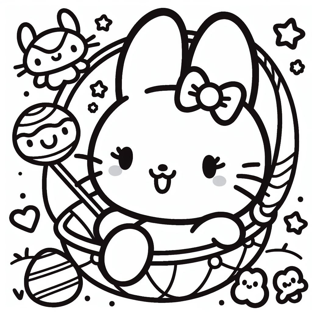 Coloring sanrio
