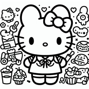 Coloring sanrio