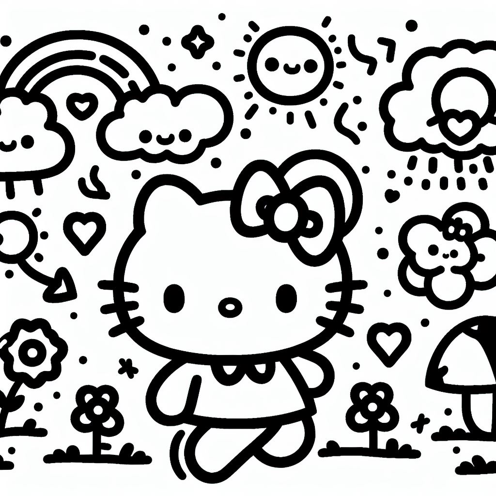 Coloring sanrio