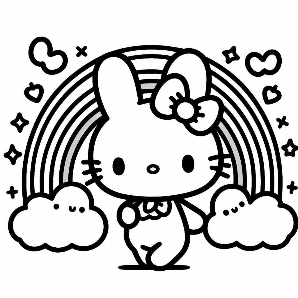 Coloring sanrio