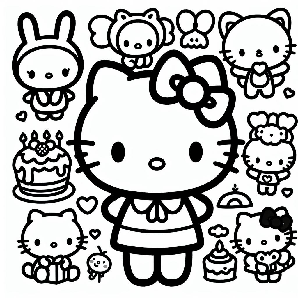 Coloring sanrio