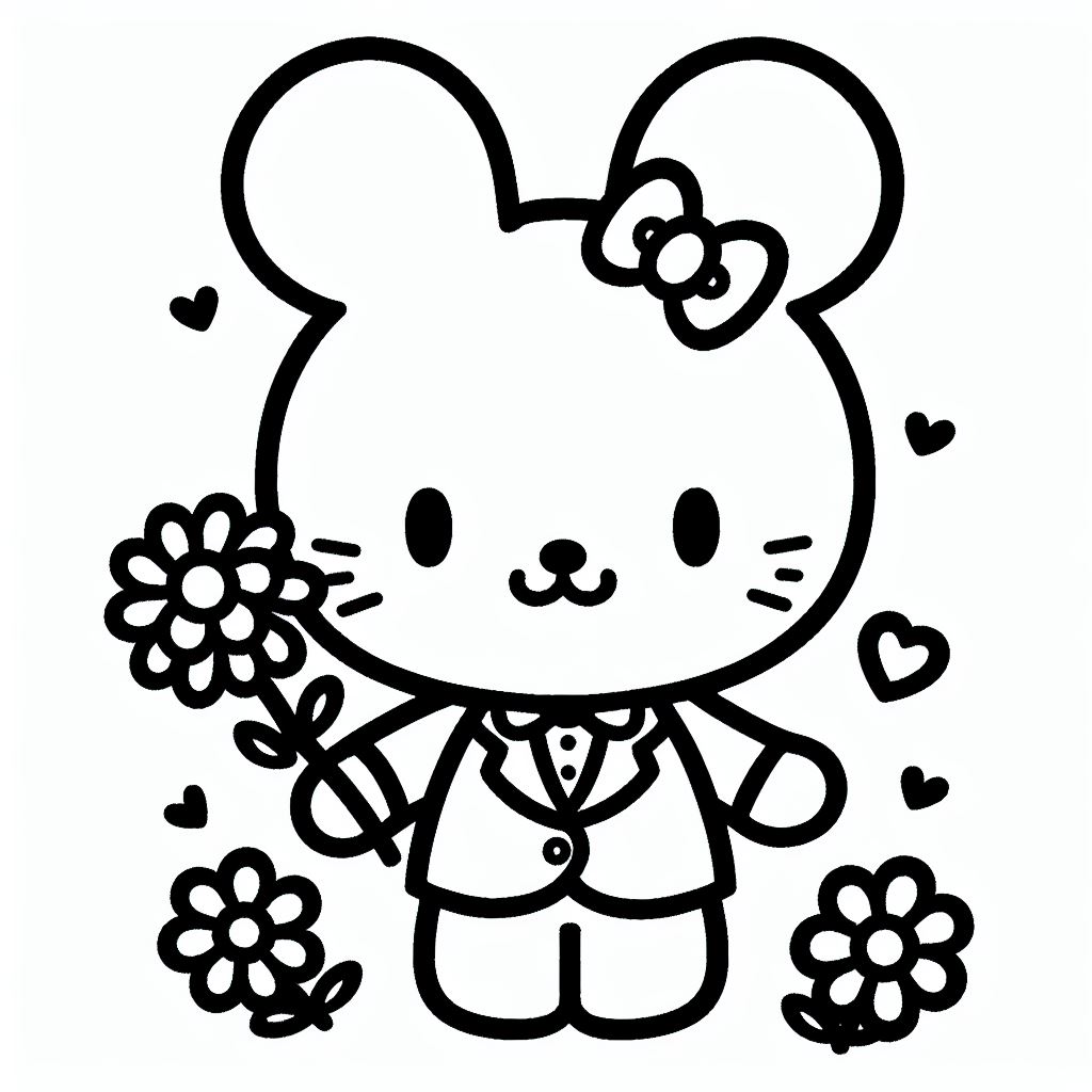Coloring sanrio