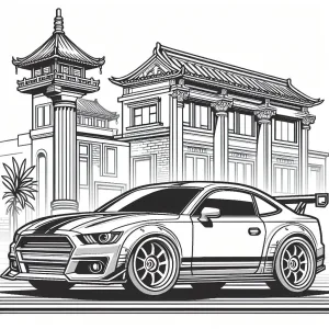 Colorindo carros
