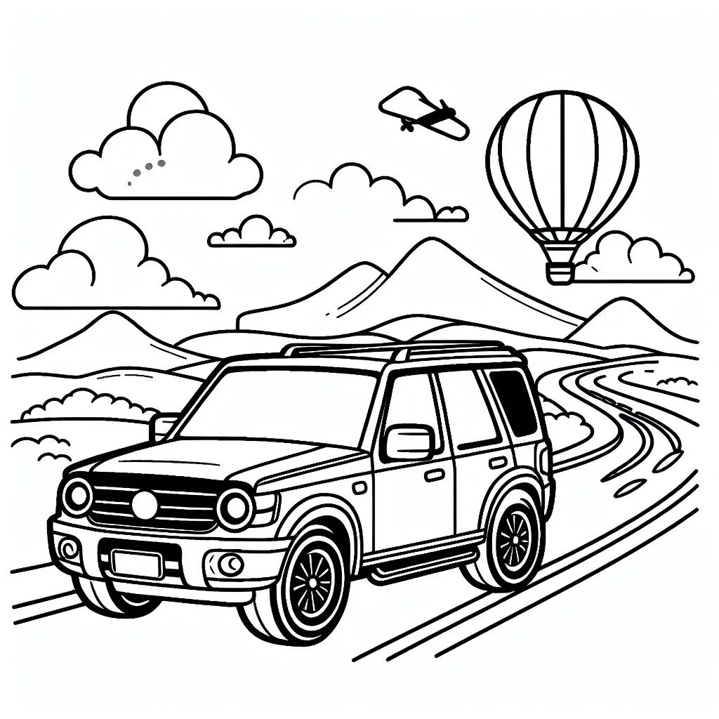 Colorindo Carros 10 Jpeg