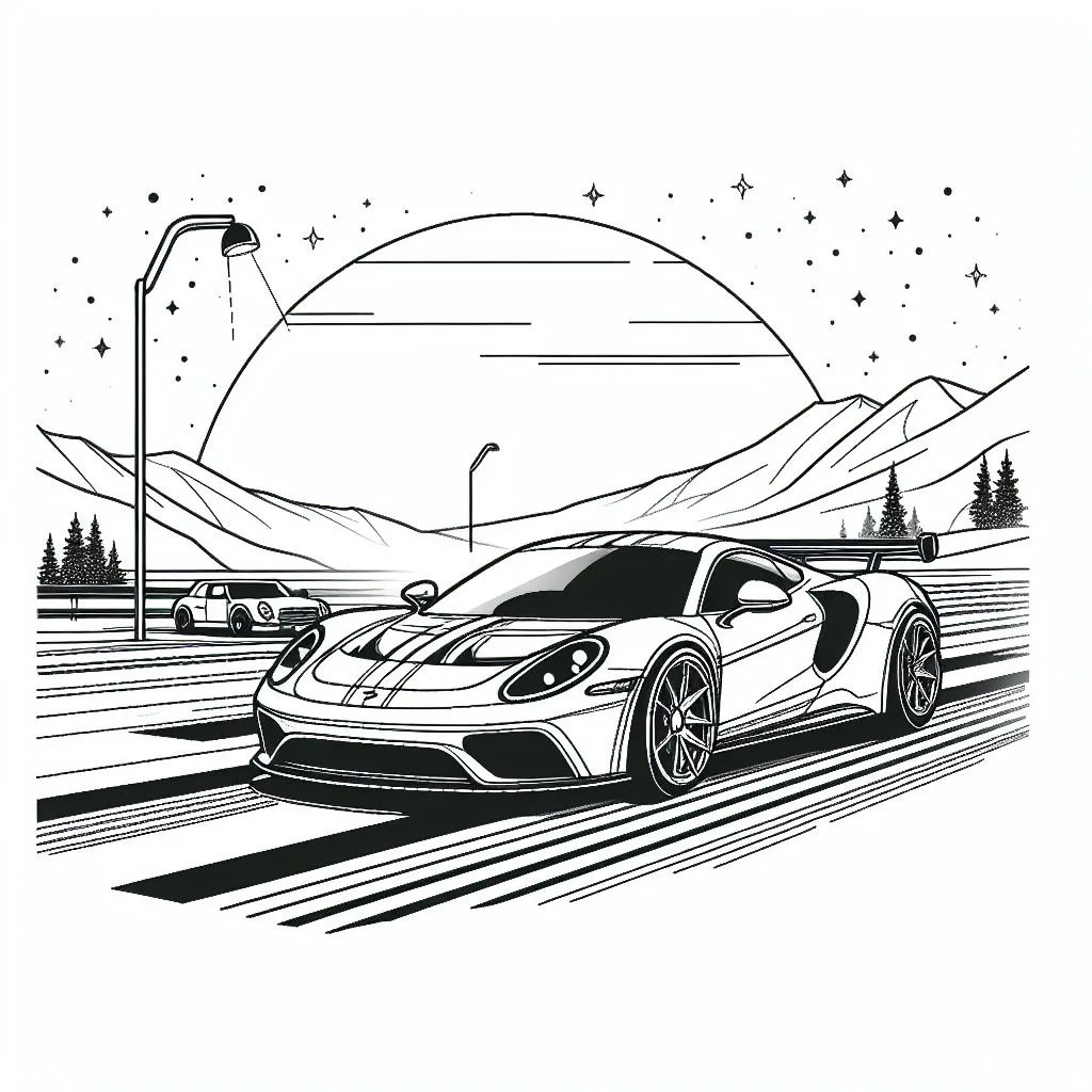 Colorindo Carros 11 Jpeg