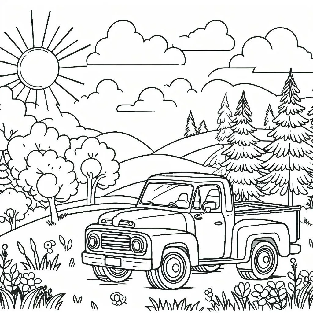 Colorindo Carros 8 Jpeg