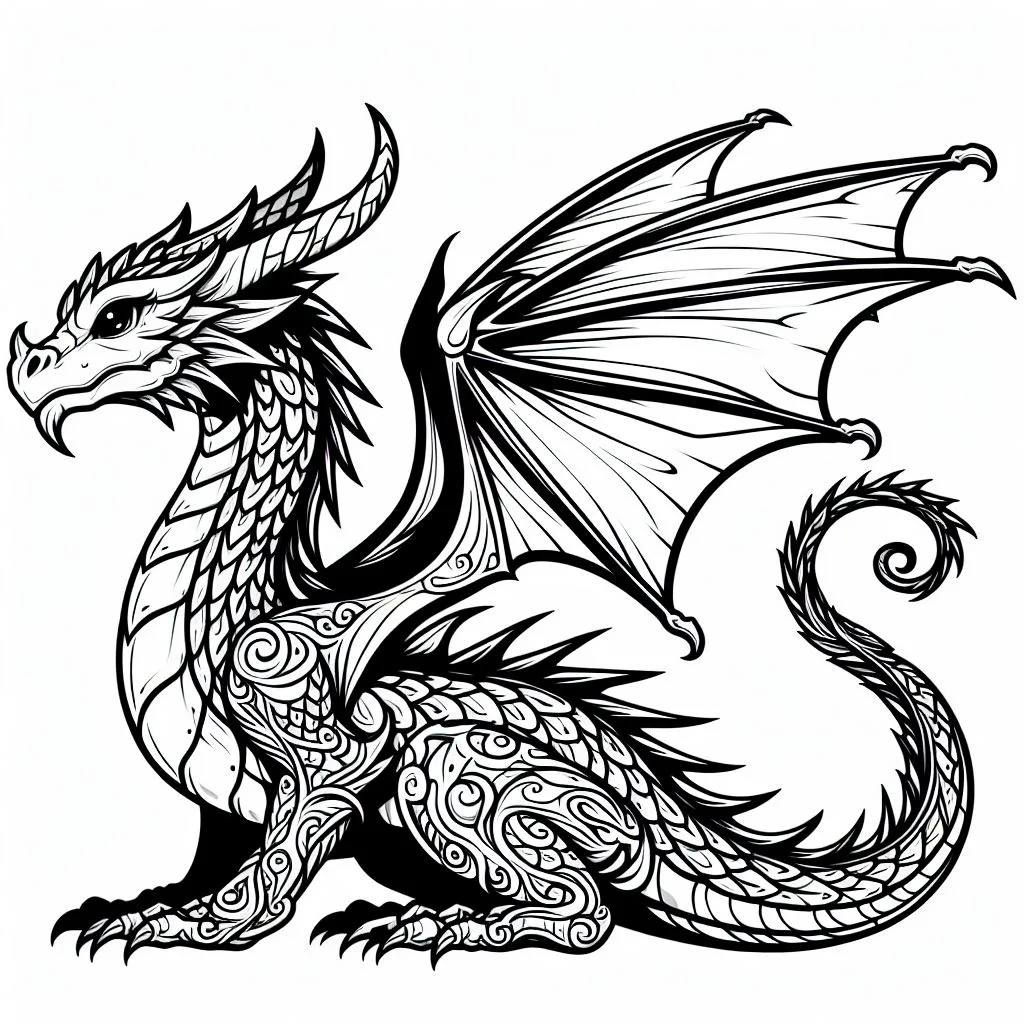 Colorindo Dragao 01 Jpeg
