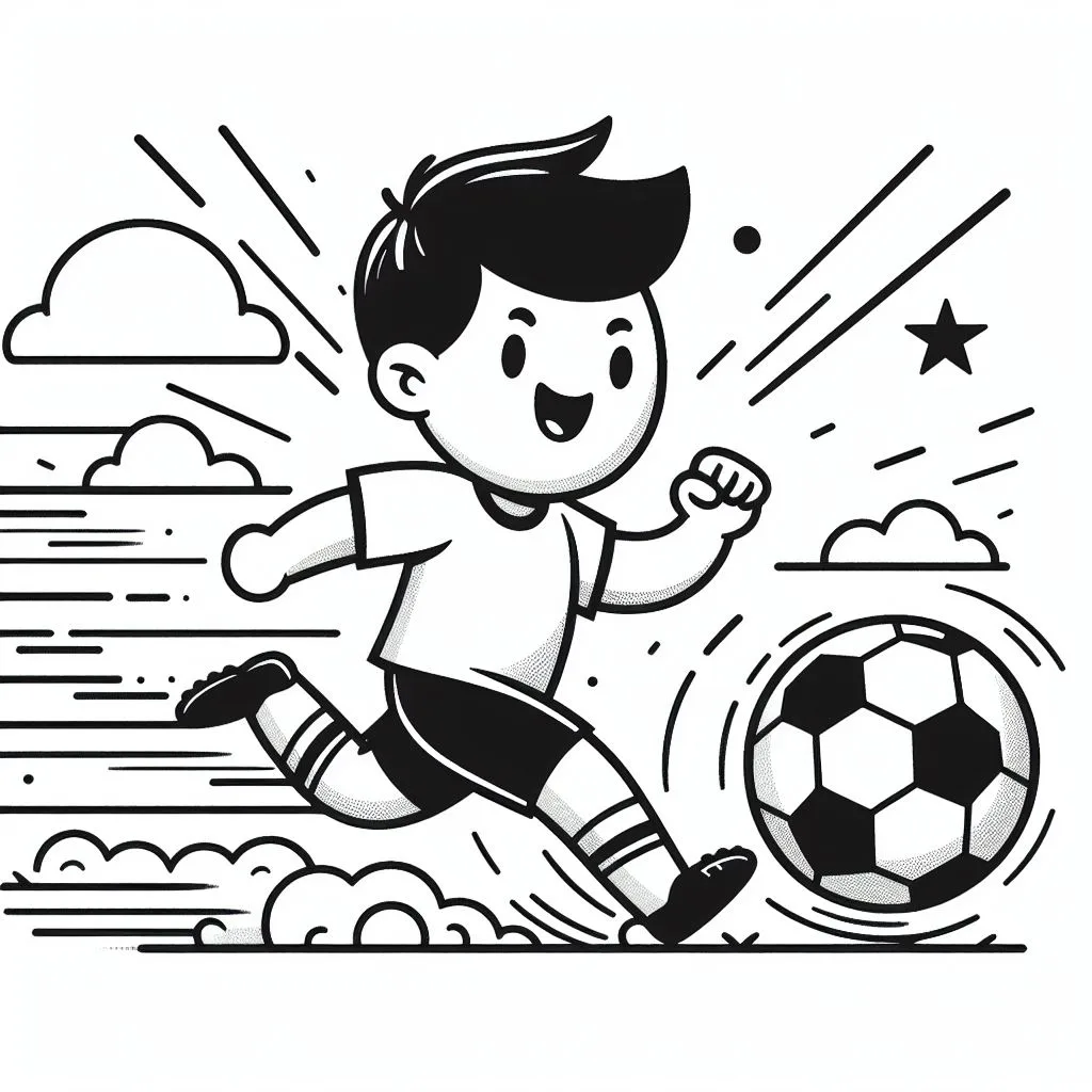 Colorindo Futebol 4 Jpeg