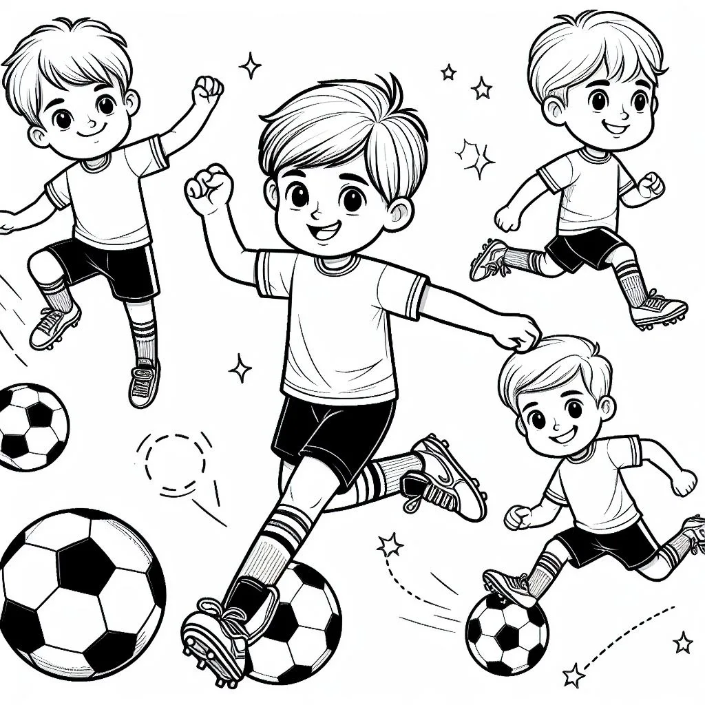 Colorindo Futebol 9 Jpeg