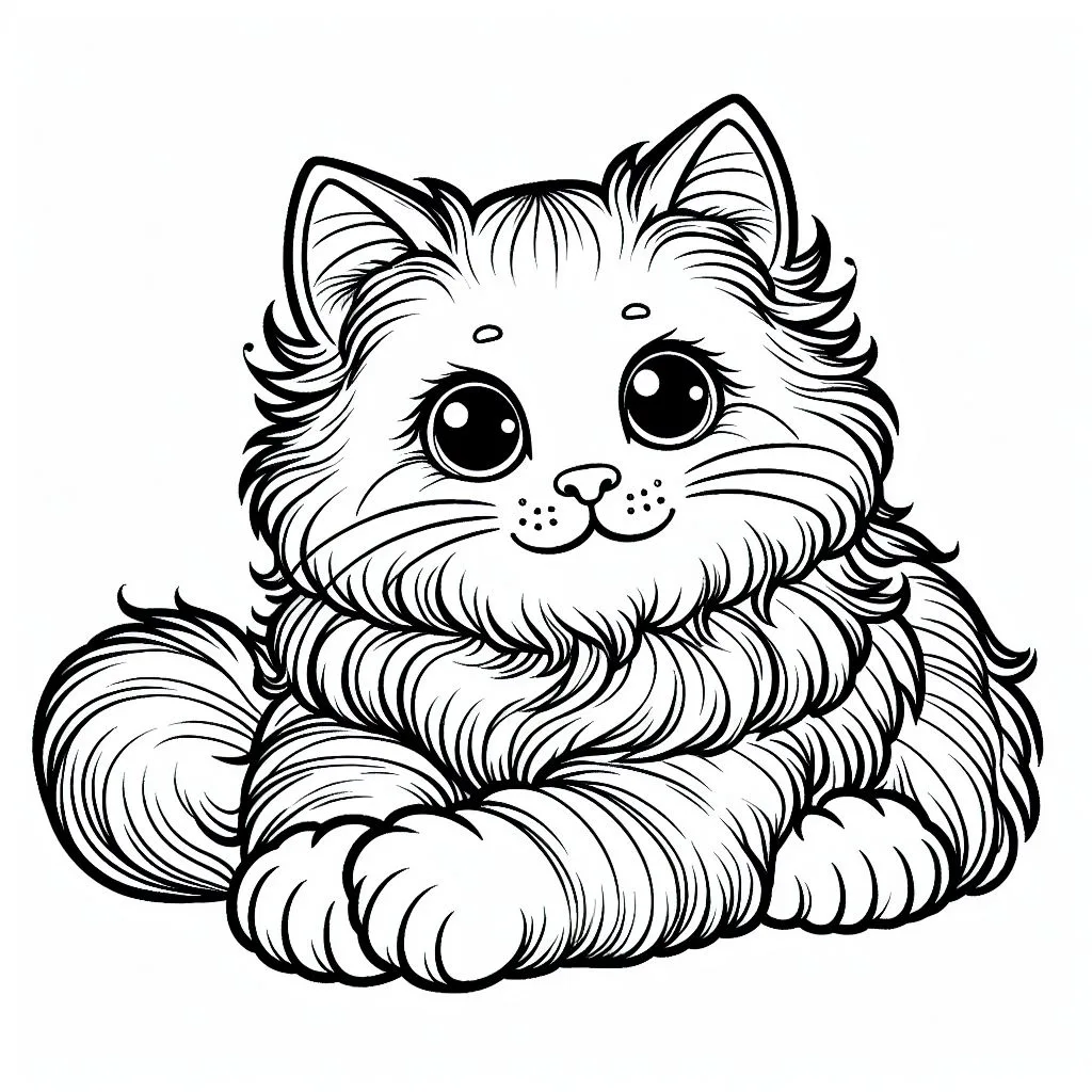 Colorindo gatos