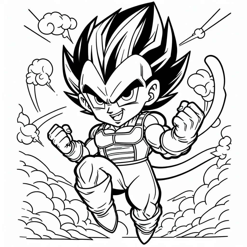 Colorindo vegeta