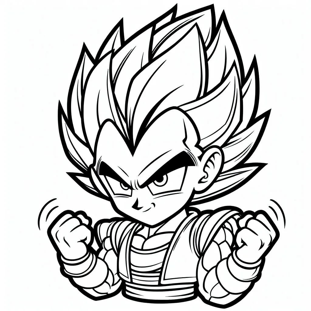 Colorindo vegeta