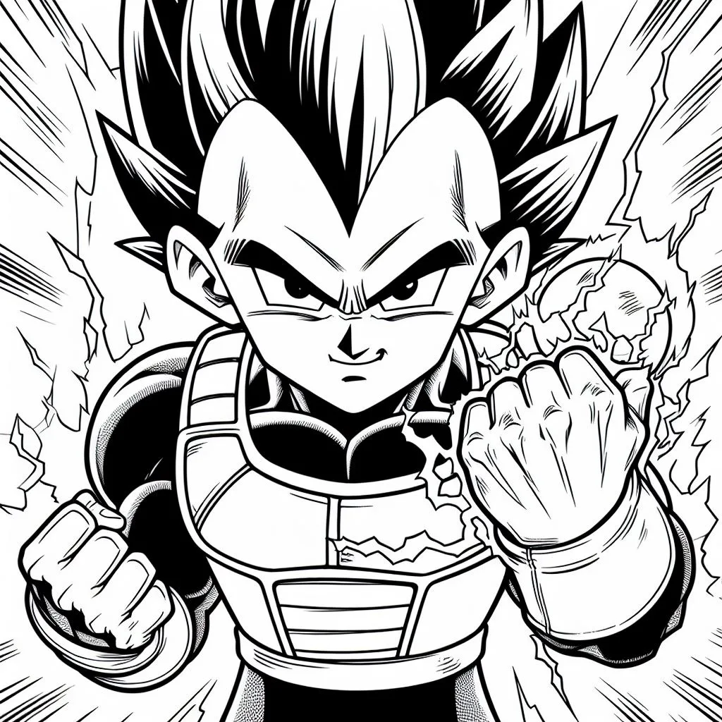 Colorindo vegeta