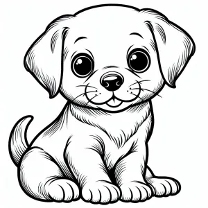 Coloring filhote de cachorro