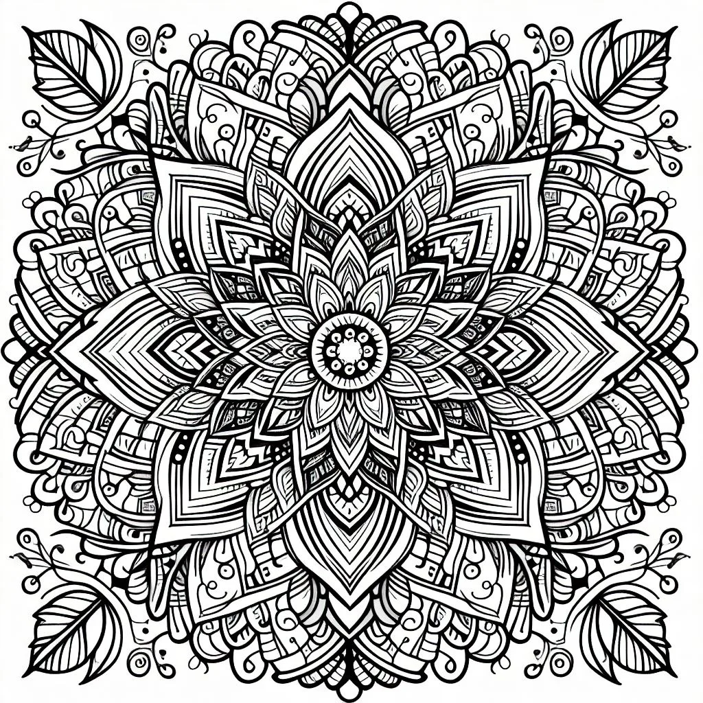 Colorir mandalas