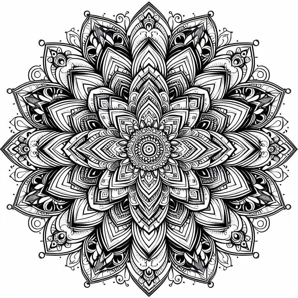 Colorir mandalas