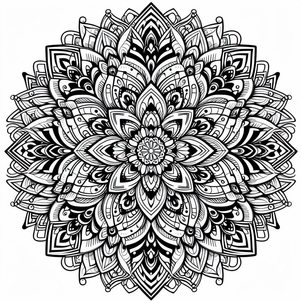 Colorir mandalas