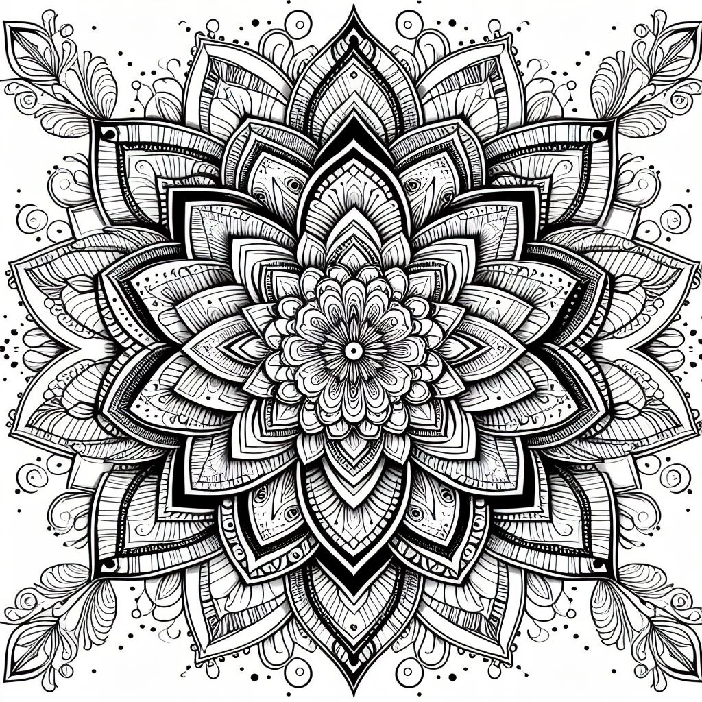 Colorir mandalas