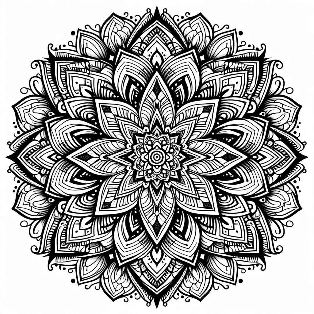 Colorir mandalas