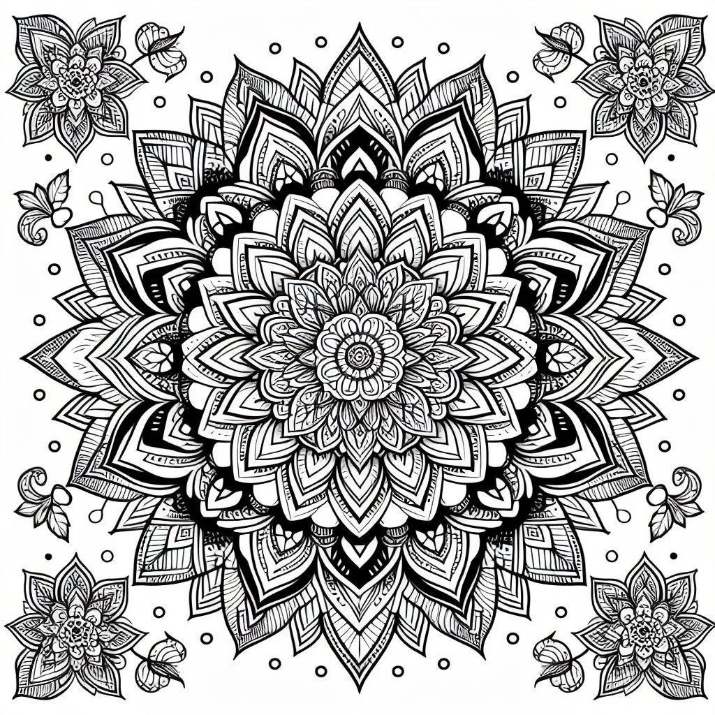 Colorir mandalas