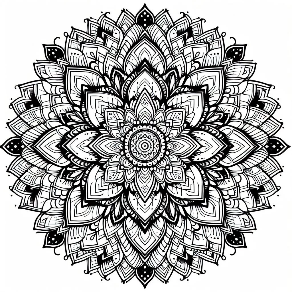 Colorir mandalas