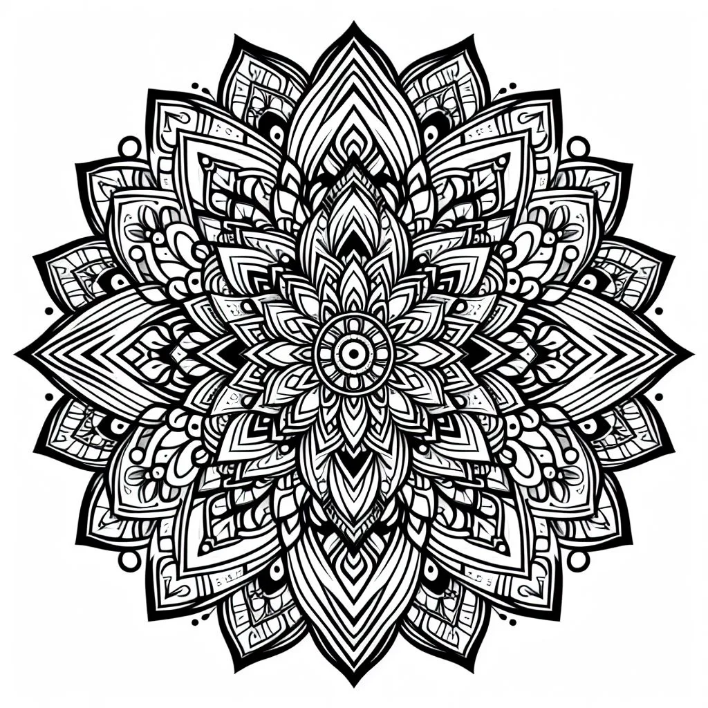 Colorir mandalas