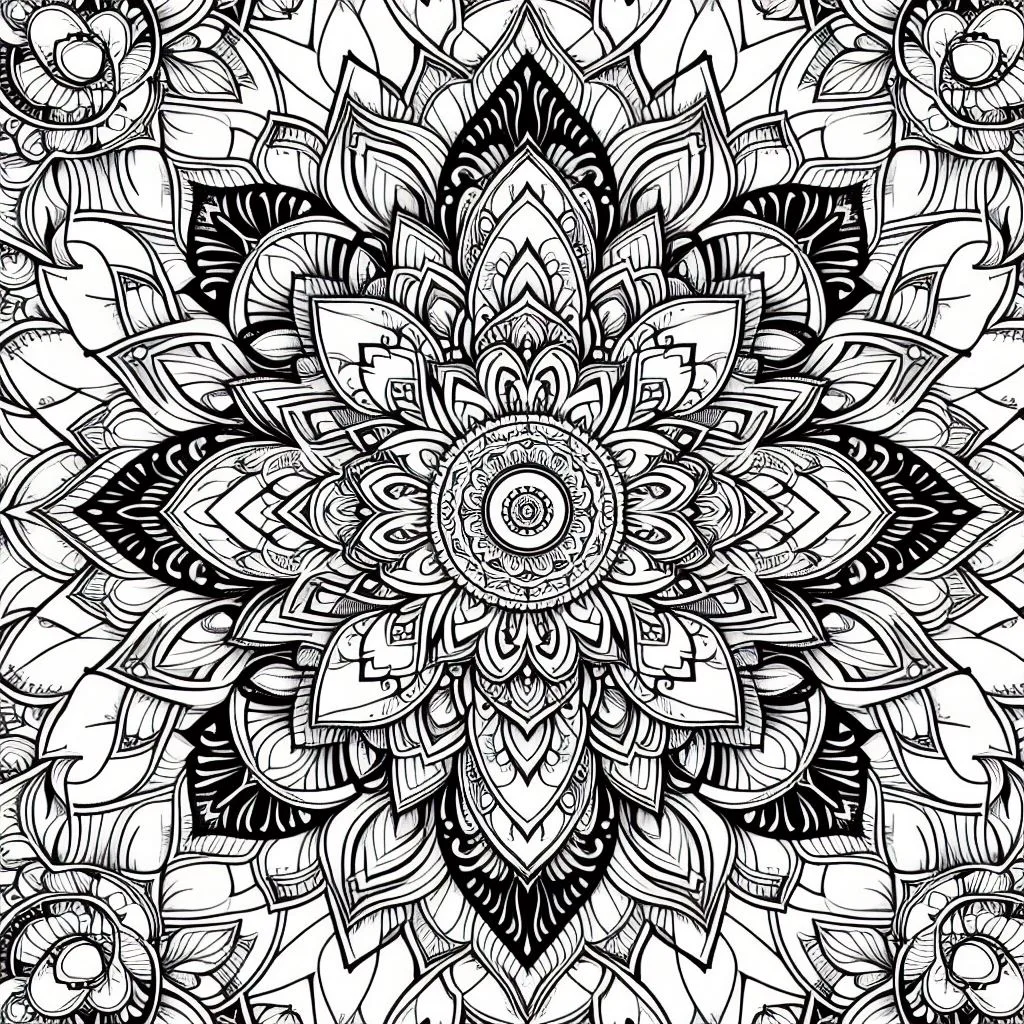 Colorir mandalas