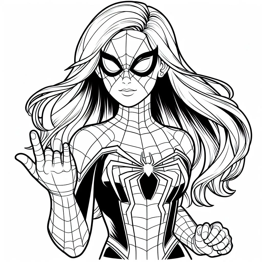 Desenhos do homem aranha para colorir