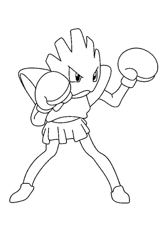 Desenho do pokemon para colorir e imprimir