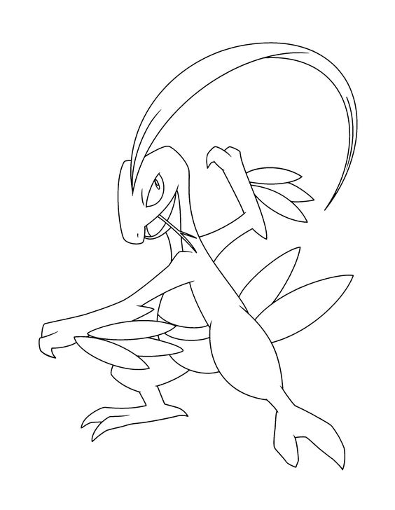 Desenho do pokemon para colorir e imprimir