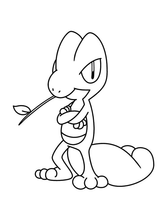 Desenho do pokemon para colorir e imprimir