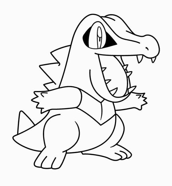 Desenho do pokemon para colorir e imprimir