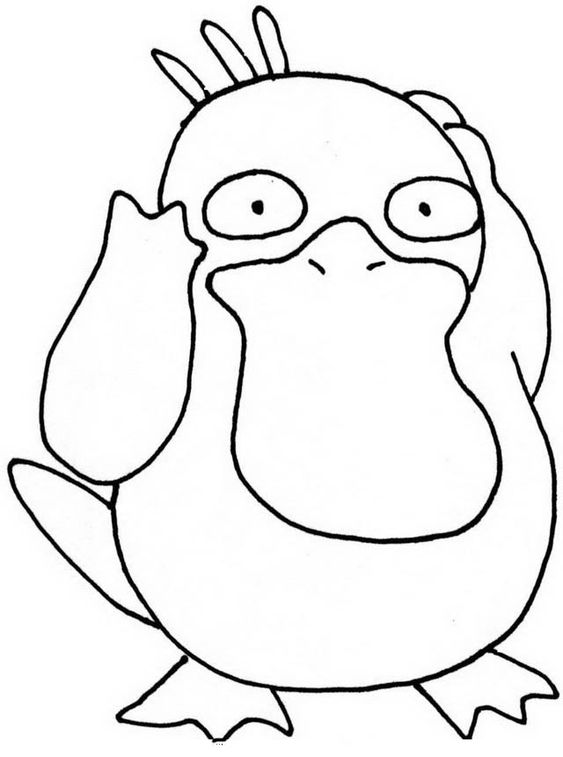 Desenho do pokemon para colorir e imprimir