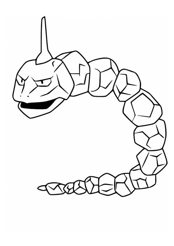 Desenho do pokemon para colorir e imprimir