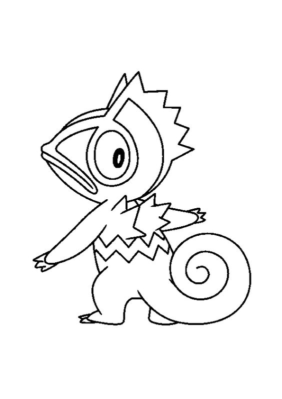 Desenho do pokemon para colorir e imprimir