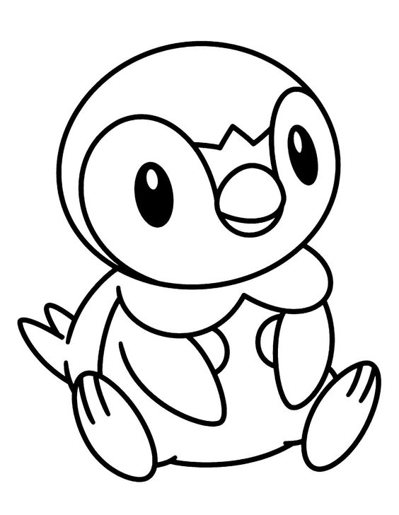 Desenho do pokemon para colorir e imprimir