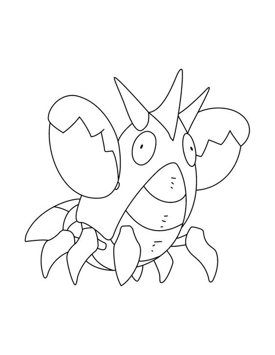 Desenho do pokemon para colorir e imprimir