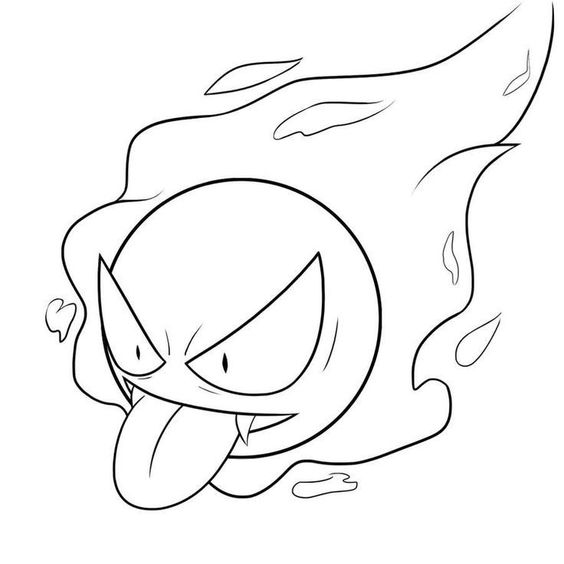 Desenho do pokemon para colorir e imprimir