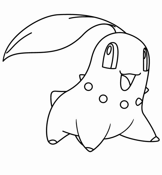 Desenho do pokemon para colorir e imprimir