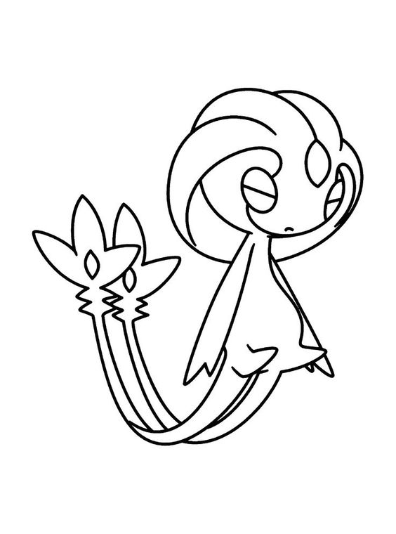 Desenho do pokemon para colorir e imprimir