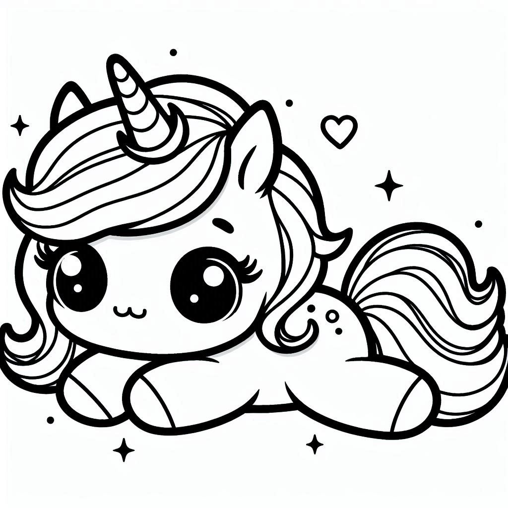Colorindo unicornio colorir