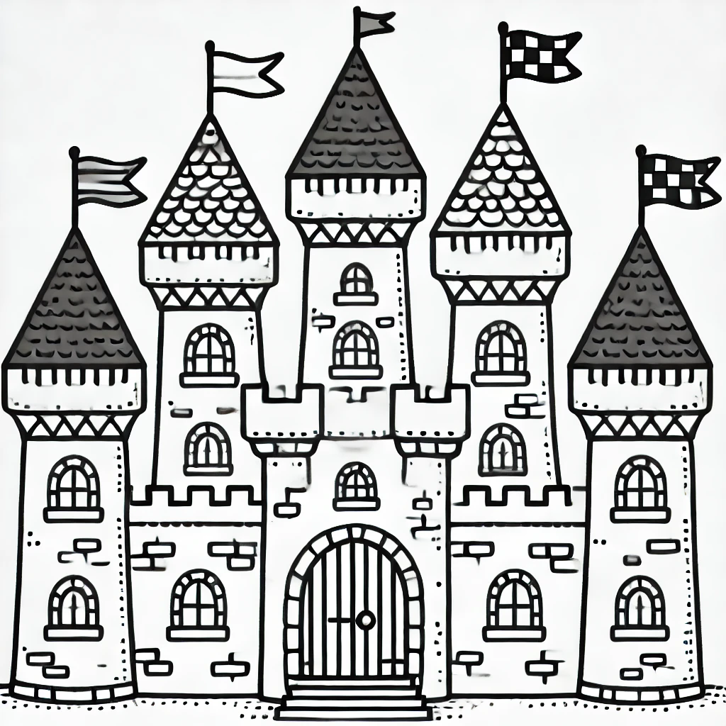 Colorir castelos