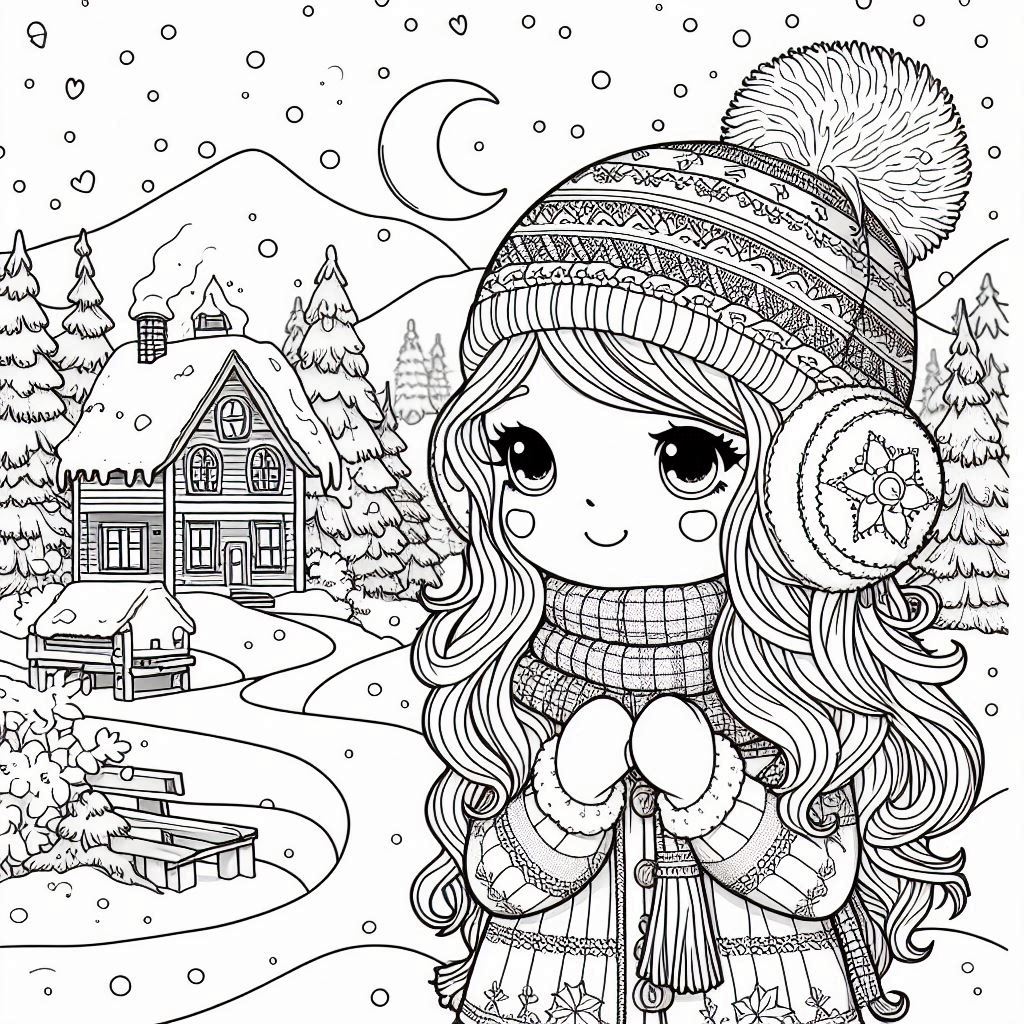 Colorir inverno